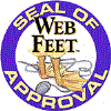 WebFeet Seal of Approval for EnglishClub.com