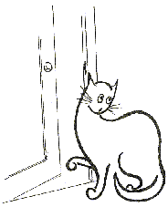 INKY-PINKY-POOH - cat enters larder