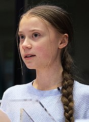 Environmental activist Greta Thunberg