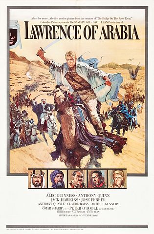 Movie poster for Lawrence of Arabia