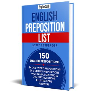 English Preposition List