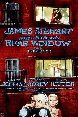 movie poster for Alfred Hitchcock's Rear Window