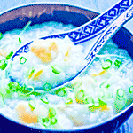 congee with scallops