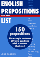 Preposition List