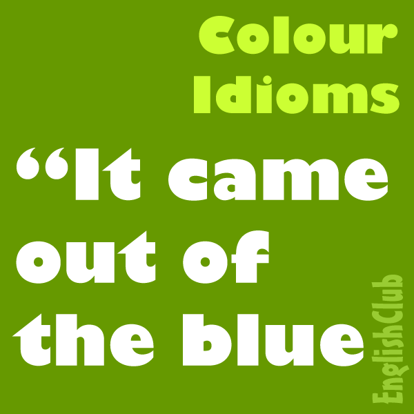 colour idioms