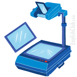 overhead projector (OHP)